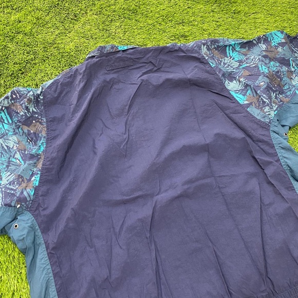 Nike Vintage 90s Windbreaker Navy Blue Size XL - Picture 4 of 4